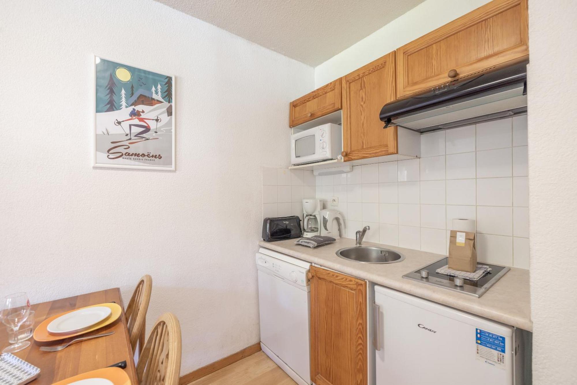 Appartement Appt Le Grand Tetras F14 - 4 Pers à Samoëns Extérieur photo