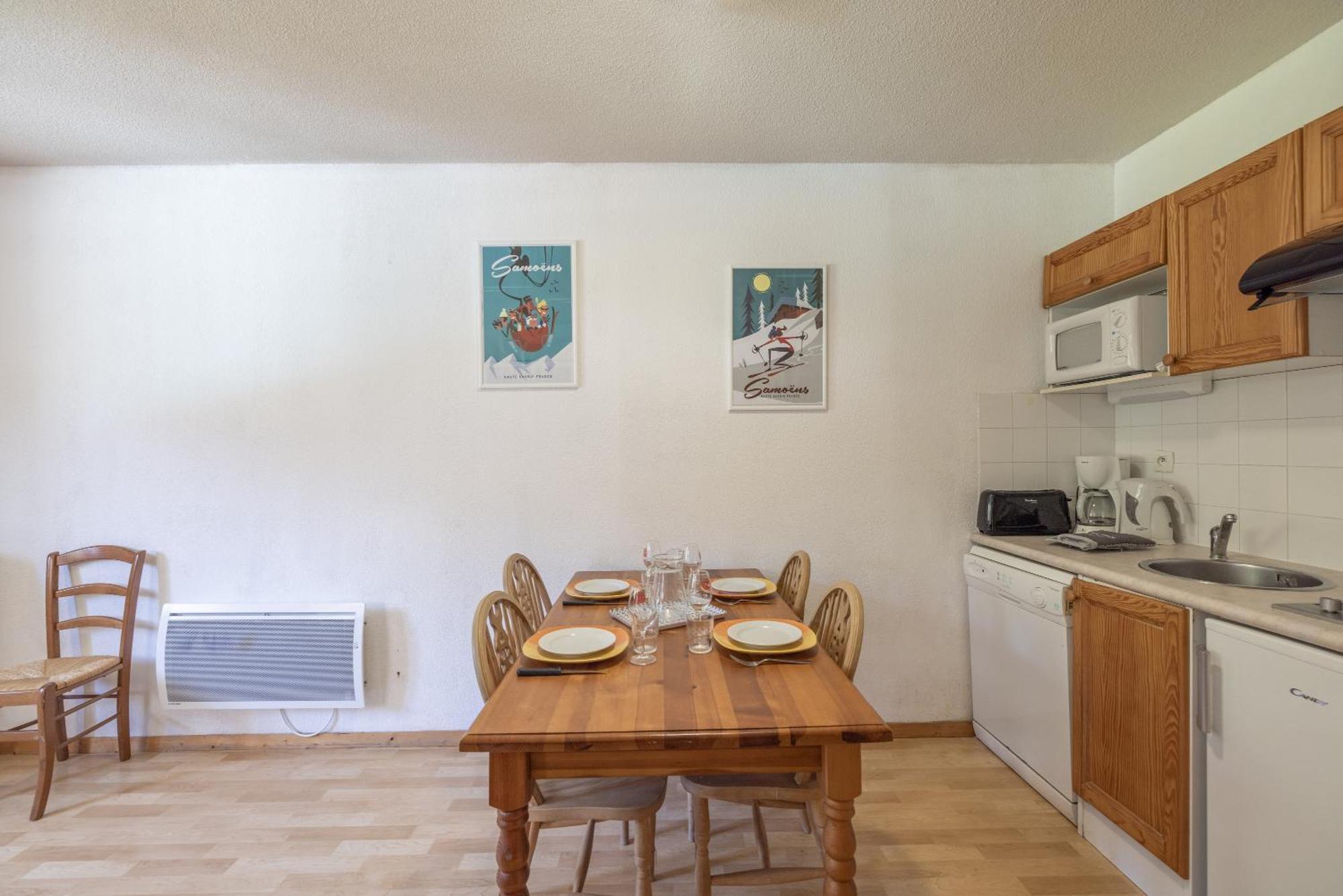 Appartement Appt Le Grand Tetras F14 - 4 Pers à Samoëns Extérieur photo